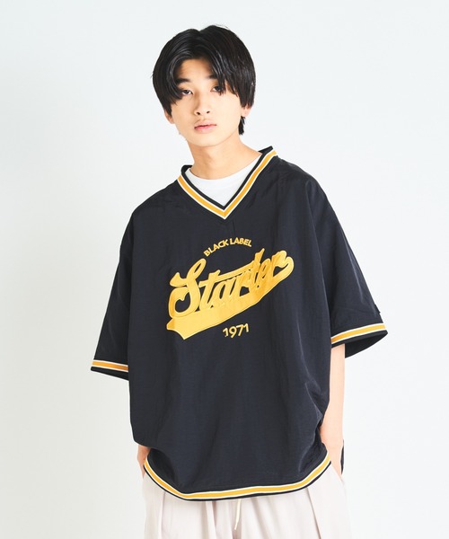 STARTER（スターター）の「JE-STARTER.リブラインプルオーバー（Tシャツ/カットソー・メンズ・ホワイト/ブラック/グリーン・M/L）」の16枚目の写真