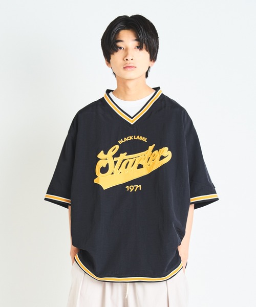 STARTER（スターター）の「JE-STARTER.リブラインプルオーバー（Tシャツ/カットソー・メンズ・ホワイト/ブラック/グリーン・M/L）」の17枚目の写真