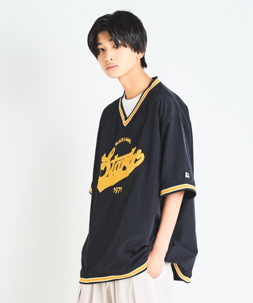 STARTER（スターター）の「JE-STARTER.リブラインプルオーバー（Tシャツ/カットソー・メンズ・ホワイト/ブラック/グリーン・M/L）」の19枚目の写真