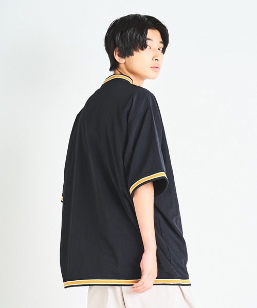 STARTER（スターター）の「JE-STARTER.リブラインプルオーバー（Tシャツ/カットソー・メンズ・ホワイト/ブラック/グリーン・M/L）」の21枚目の写真