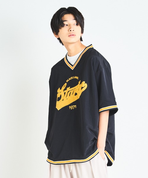 STARTER（スターター）の「JE-STARTER.リブラインプルオーバー（Tシャツ/カットソー・メンズ・ホワイト/ブラック/グリーン・M/L）」の22枚目の写真