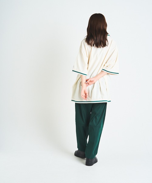 STARTER（スターター）の「JE-STARTER.リブラインプルオーバー（Tシャツ/カットソー・メンズ・ホワイト/ブラック/グリーン・M/L）」の13枚目の写真