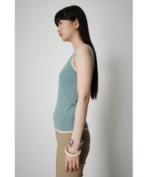 【レア】aloyoga ツイスト　タンクトップ　水色 WOMEN RUN SINGLET レディース タンクトップ シングレット (KOA