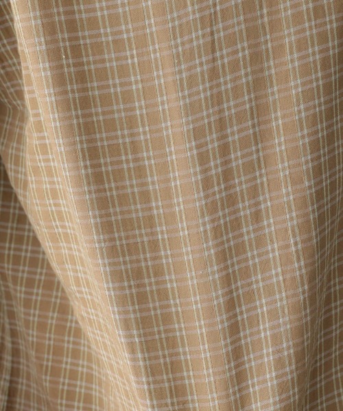 GLOBAL WORK(グローバルワーク)の「シアドビーチェックシャツ/276100(シャツ/ブラウス・メンズ・スカイブルー/ダークブラウン/ネイビー/ライトベージュ・SMALL/MEDIUM/LARGE/X-LARGE)」の12枚目の写真