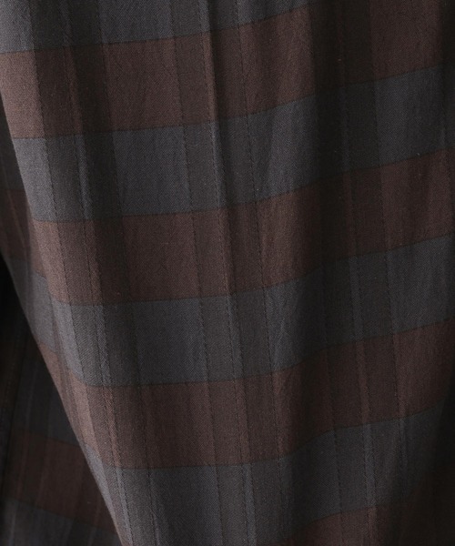 GLOBAL WORK(グローバルワーク)の「シアドビーチェックシャツ/276100(シャツ/ブラウス・メンズ・スカイブルー/ダークブラウン/ネイビー/ライトベージュ・SMALL/MEDIUM/LARGE/X-LARGE)」の13枚目の写真