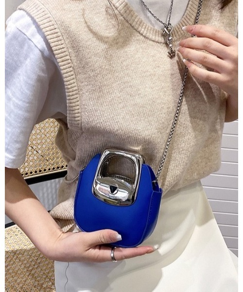 Ritzy（リッツィー）の「2way　ミニミニショルダーバッグ（ショルダーバッグ・レディース・ホワイト/ブラック/ピンク/ブルー/グリーン/A・FREE）」の9枚目の写真