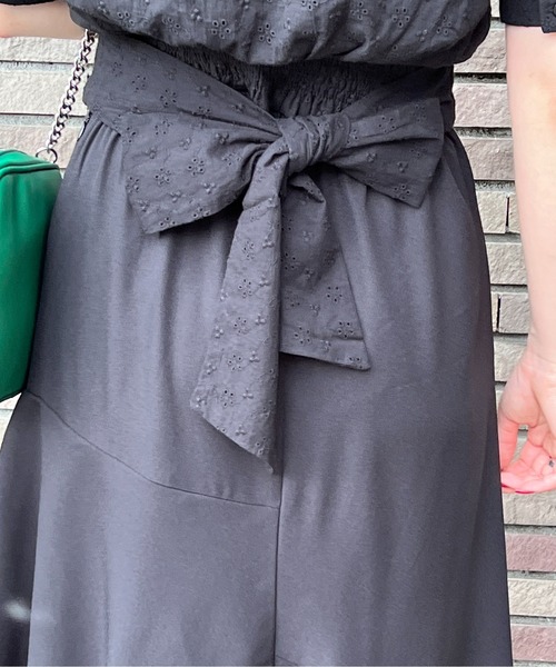 TORTE（トルテ）の「カシュクールバックリボントップス（シャツ/ブラウス・レディース・ホワイト/ブラック/パープル/レッド・FREE）」の21枚目の写真