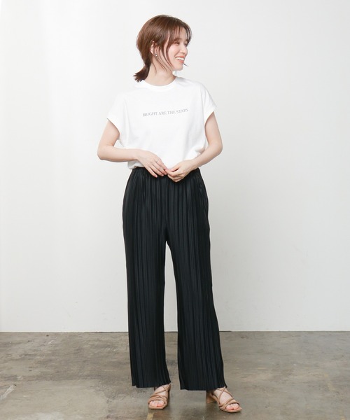 Honeys(ハニーズ)の「プリーツパンツ(その他パンツ・レディース・ブラック/ベージュ/ブラウン/グリーン/ピンク系その他・LL/S/M/L)」の16枚目の写真