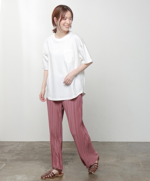 Honeys(ハニーズ)の「プリーツパンツ(その他パンツ・レディース・ブラック/ベージュ/ブラウン/グリーン/ピンク系その他・LL/S/M/L)」の21枚目の写真