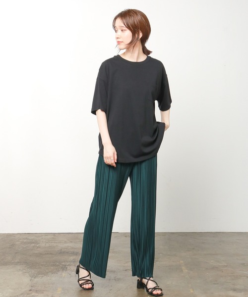 Honeys(ハニーズ)の「プリーツパンツ(その他パンツ・レディース・ブラック/ベージュ/ブラウン/グリーン/ピンク系その他・LL/S/M/L)」の12枚目の写真