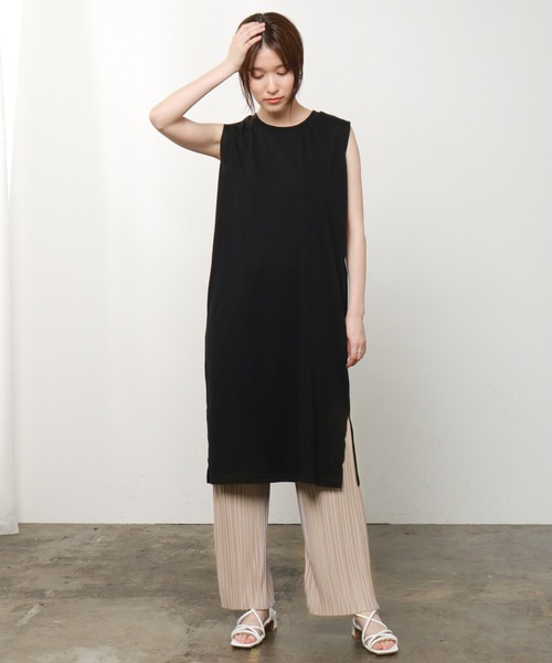 Honeys(ハニーズ)の「プリーツパンツ(その他パンツ・レディース・ブラック/ベージュ/ブラウン/グリーン/ピンク系その他・LL/S/M/L)」の9枚目の写真