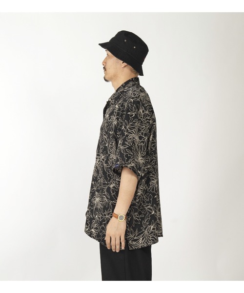 APPLEBUM（アップルバム）の「Veuns Suede S/S Oversize Shirt（シャツ/ブラウス・メンズ・ブラウン/ブラック/グレー/パープル・MEDIUM/LARGE/X-LARGE）」の21枚目の写真