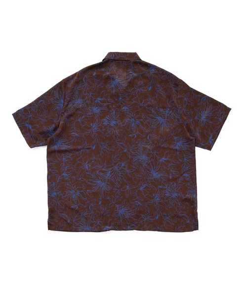 APPLEBUM（アップルバム）の「Veuns Suede S/S Oversize Shirt（シャツ/ブラウス・メンズ・ブラウン/ブラック/グレー/パープル・MEDIUM/LARGE/X-LARGE）」の7枚目の写真