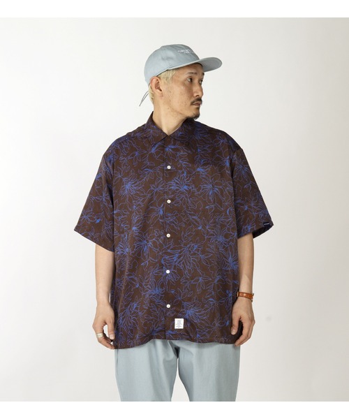 APPLEBUM（アップルバム）の「Veuns Suede S/S Oversize Shirt（シャツ/ブラウス・メンズ・ブラウン/ブラック/グレー/パープル・MEDIUM/LARGE/X-LARGE）」の18枚目の写真