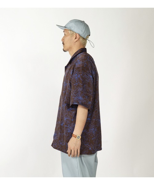 APPLEBUM（アップルバム）の「Veuns Suede S/S Oversize Shirt（シャツ/ブラウス・メンズ・ブラウン/ブラック/グレー/パープル・MEDIUM/LARGE/X-LARGE）」の8枚目の写真