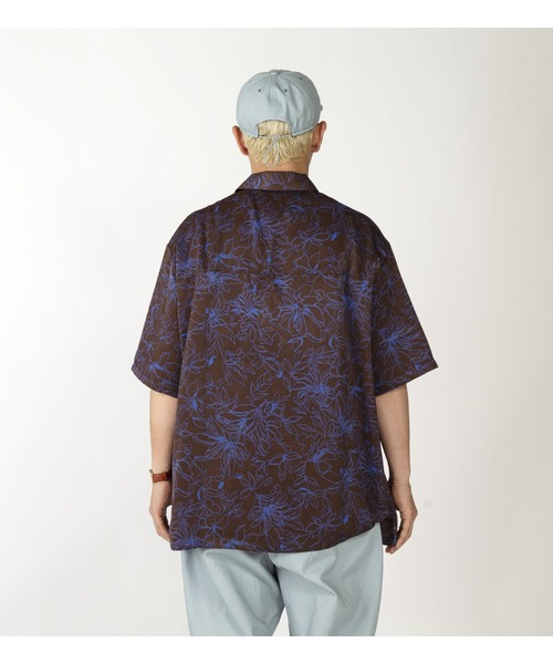 Veuns Suede S/S Oversize Shirt（シャツ/ブラウス）｜APPLEBUM