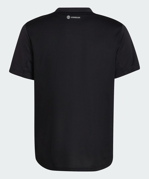 adidas（アディダス）の「デザインド フォー スポーツ AEROREADY トレーニング 半袖Tシャツ / アディダス（キッズ/子供用）（Tシャツ/カットソー・キッズ・ブルー/ブラック・130/140/150/160）」の9枚目の写真