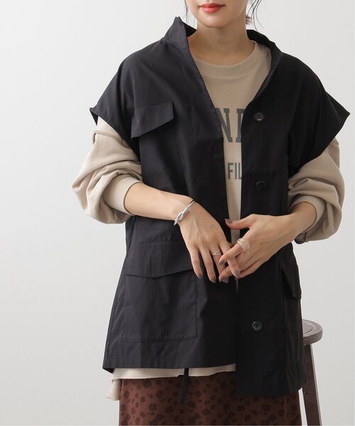 frames RAY CASSIN(フレームスレイカズン)の「ミリタリーベスト(ベスト・レディース・ブラック/ベージュ/カーキ・FREE)」の16枚目の写真