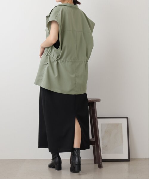 frames RAY CASSIN(フレームスレイカズン)の「ミリタリーベスト(ベスト・レディース・ブラック/ベージュ/カーキ・FREE)」の17枚目の写真