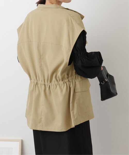 frames RAY CASSIN(フレームスレイカズン)の「ミリタリーベスト(ベスト・レディース・ブラック/ベージュ/カーキ・FREE)」の5枚目の写真