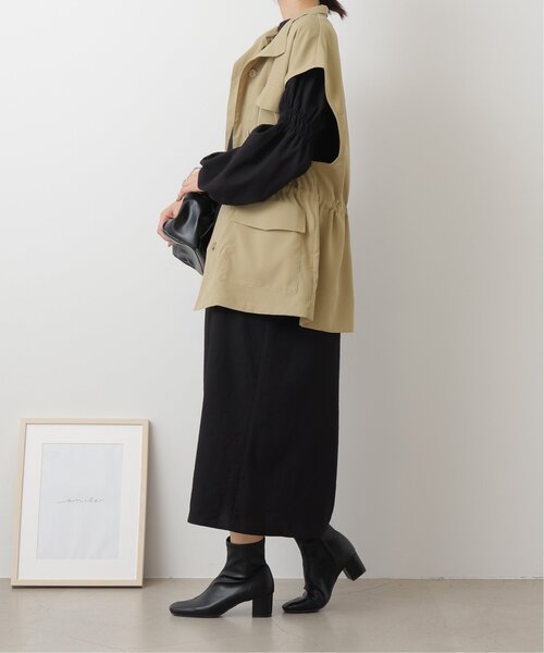 frames RAY CASSIN(フレームスレイカズン)の「ミリタリーベスト(ベスト・レディース・ブラック/ベージュ/カーキ・FREE)」の8枚目の写真