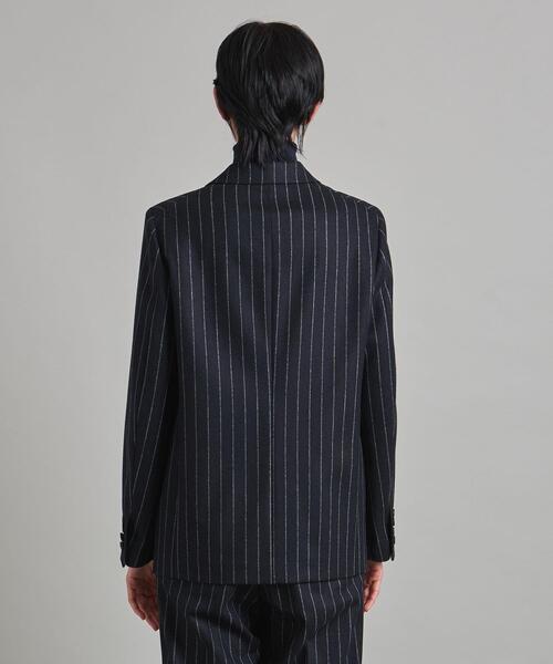 LOEFF（ロエフ）の「＜LOEFF＞W/CA チョークストライプ 6ボタン ダブル 