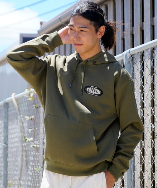 VOLCOM（ボルコム）の「VOLCOM/ボルコム バックプリントパーカー/プル
