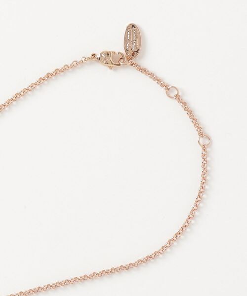 Vivienne Westwood（ヴィヴィアンウエストウッド）の「【Vivienne Westwood】NEW TINY ORB PENDANT 63020097（ネックレス・レディース・ピンク/シルバー/ゴールド/シルバー系その他・FREE）」の5枚目の写真
