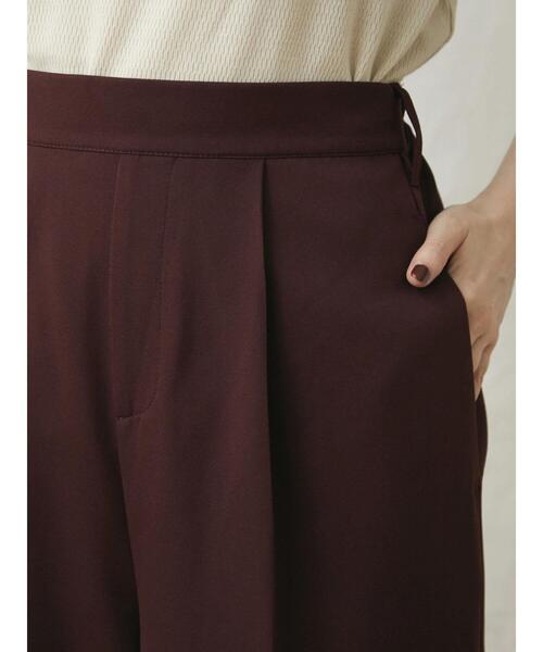 Petit fleur（プチフルール）の「・Petit Fleur センタープレスパンツ（その他パンツ・レディース・ブラック/ピンク/グリーン/ボルドー・FREE）」の5枚目の写真