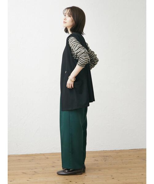 Petit fleur（プチフルール）の「・Petit Fleur センタープレスパンツ（その他パンツ・レディース・ブラック/ピンク/グリーン/ボルドー・FREE）」の13枚目の写真