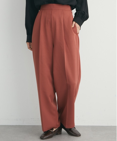 Petit fleur（プチフルール）の「・Petit Fleur センタープレスパンツ（その他パンツ・レディース・ブラック/ピンク/グリーン/ボルドー・FREE）」の3枚目の写真