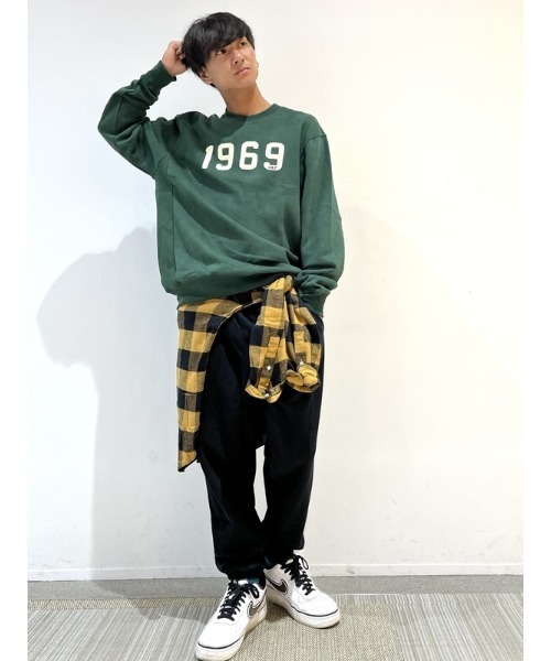 GAP（ギャップ）の「GAP 1969 ロゴ スウェット・トレーナー(ユニセックス)（スウェット・メンズ・ブラウン/エメラルド・XL/L/XS/S/M）」の11枚目の写真