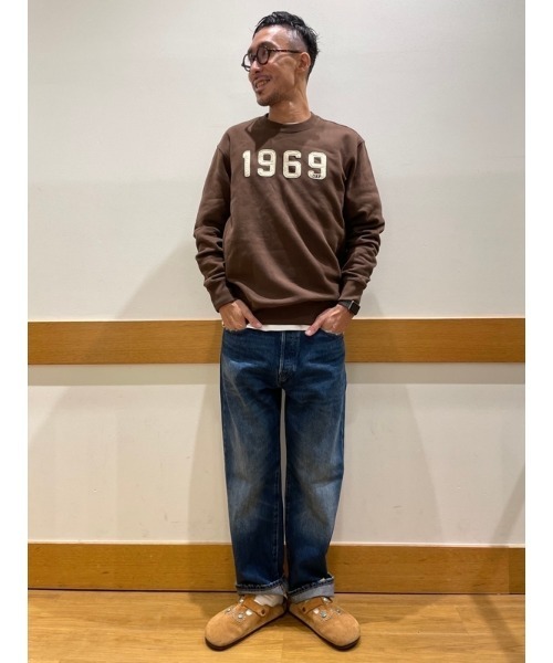 GAP（ギャップ）の「GAP 1969 ロゴ スウェット・トレーナー(ユニセックス)（スウェット・メンズ・ブラウン/エメラルド・XL/L/XS/S/M）」の15枚目の写真