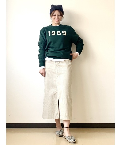 GAP（ギャップ）の「GAP 1969 ロゴ スウェット・トレーナー(ユニセックス)（スウェット・メンズ・ブラウン/エメラルド・XL/L/XS/S/M）」の18枚目の写真