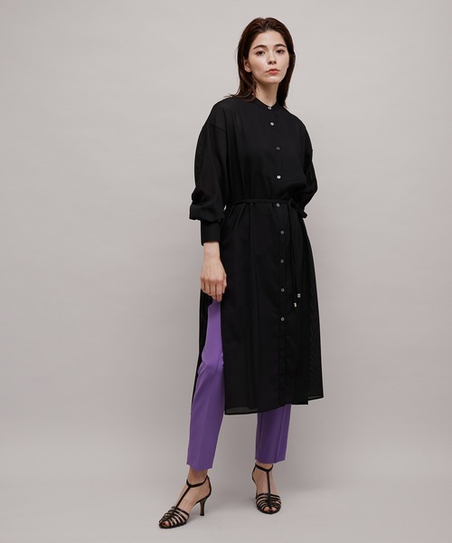 ROPE'(ロペ)の「【秋の新作】マルチWAYボザムシャツワンピース(シャツワンピース・レディース・ベージュ/オリーブ/ブラック・38)」の14枚目の写真
