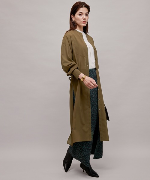 ROPE'(ロペ)の「【秋の新作】マルチWAYボザムシャツワンピース(シャツワンピース・レディース・ベージュ/オリーブ/ブラック・38)」の18枚目の写真