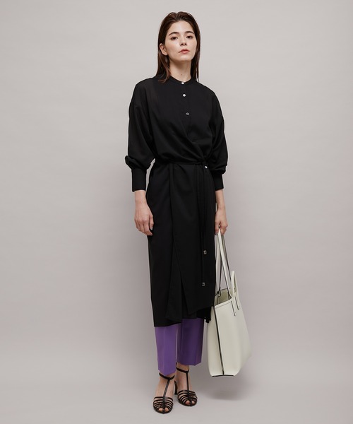 ROPE'(ロペ)の「【秋の新作】マルチWAYボザムシャツワンピース(シャツワンピース・レディース・ベージュ/オリーブ/ブラック・38)」の20枚目の写真