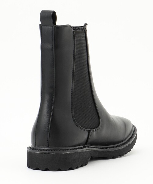 ANY（エニィ）の「【軽くて疲れにくい！】サイドゴアブーツ（ブーツ・レディース・ブラック系/黄土色系・LARGE/MEDIUM）」の8枚目の写真