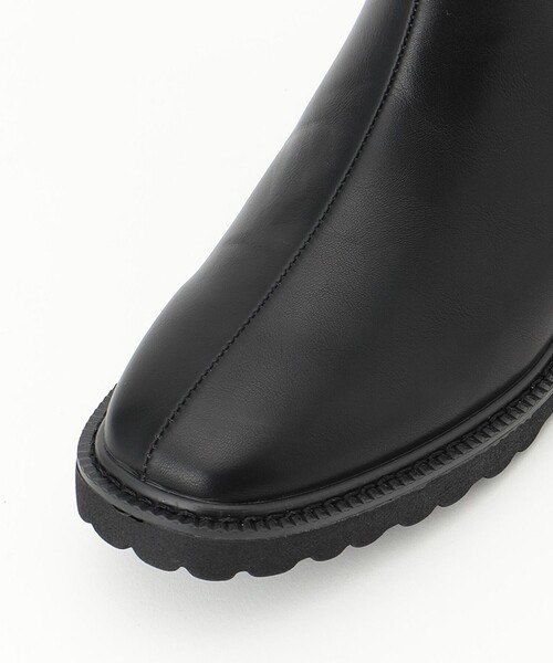 ANY（エニィ）の「【軽くて疲れにくい！】サイドゴアブーツ（ブーツ・レディース・ブラック系/黄土色系・LARGE/MEDIUM）」の9枚目の写真