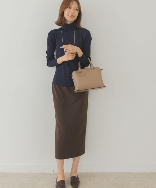 RODE SKO（ロデスコ）の「プチテープショルダー軽量トートバッグ（トートバッグ・レディース・グレー系その他/ブラック・ONE）」の9枚目の写真