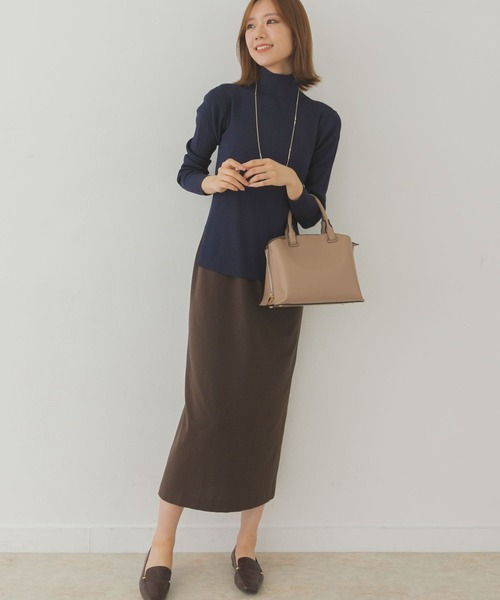 RODE SKO（ロデスコ）の「プチテープショルダー軽量トートバッグ（トートバッグ・レディース・グレー系その他/ブラック・ONE）」の8枚目の写真