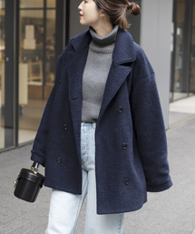 Oriens JOURNAL STANDARD | 【"GOOD GIRL” / グッドガール】イタリアファブリックショートコート(ピーコート)