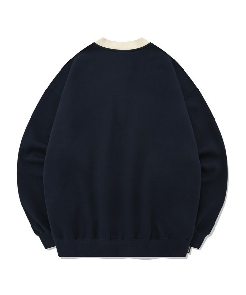 COVERNAT(カバーナット)の「【COVERNAT】C LOGO VARSITY PATCH SWEATSHIRTS / カバーナット C LOGO バーシティ パッチ スウェットシャツ(スウェット・メンズ・グレー/ネイビー・MEDIUM/LARGE)」の11枚目の写真