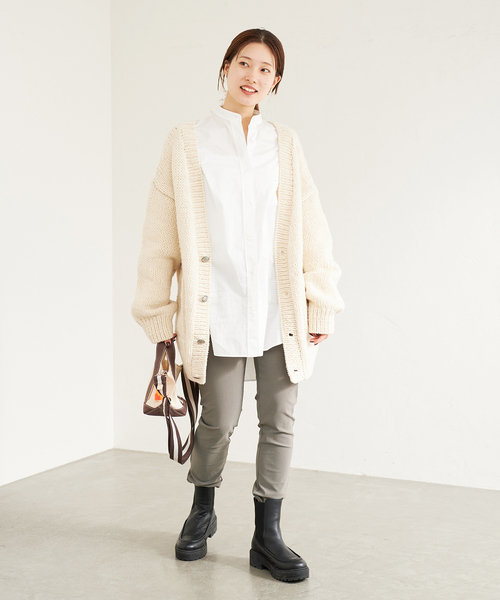 FRAMeWORK(フレームワーク)の「2WAYレギンスパンツ(その他パンツ・レディース・グレー系その他/ブラック・36/38/40)」の14枚目の写真