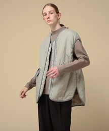 tk.TAKEO KIKUCHI | ナイロンワッシャーキルティングベスト(ベスト)