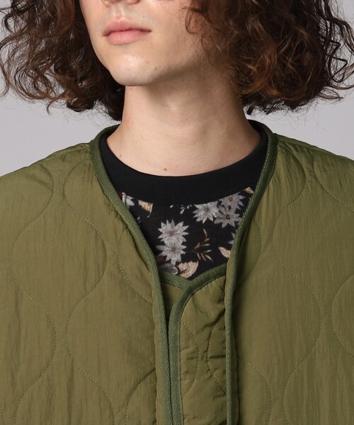 tk.TAKEO KIKUCHI（ティーケータケオキクチ）の「◆ナイロンワッシャーキルティングベスト（ベスト・メンズ・ブラック/カーキ/ナチュラル・88/66）」の13枚目の写真