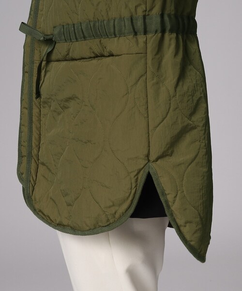 tk.TAKEO KIKUCHI（ティーケータケオキクチ）の「◆ナイロンワッシャーキルティングベスト（ベスト・メンズ・ブラック/カーキ/ナチュラル・88/66）」の15枚目の写真