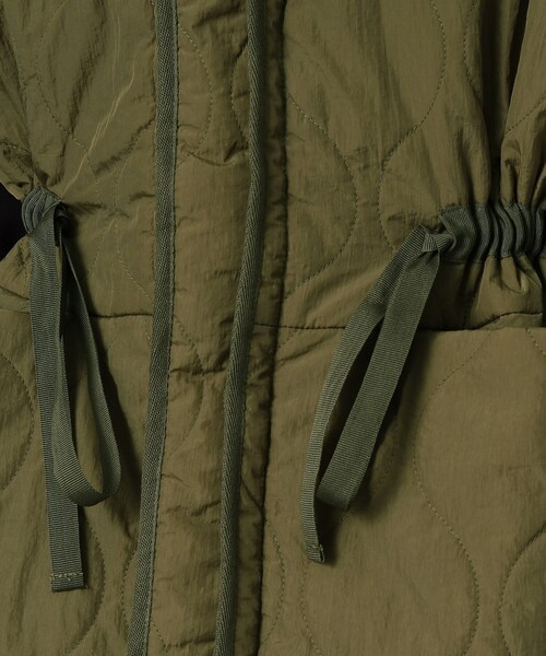 tk.TAKEO KIKUCHI（ティーケータケオキクチ）の「◆ナイロンワッシャーキルティングベスト（ベスト・メンズ・ブラック/カーキ/ナチュラル・88/66）」の8枚目の写真