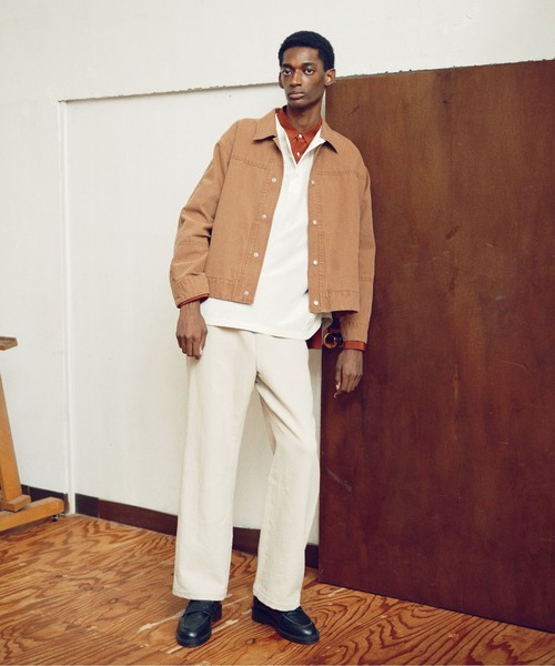 KIIT(キート)の「KIIT キート / R/C HIGH COUNT TYPEWRITER CLOTH REGULAR COLLAR SHIRT ハイカウントタイプライター レギュラーカラーシャツ / KIO-B97-200(シャツ/ブラウス・メンズ・レッド/チャコールグレー/アイボリー・1/3/2)」の16枚目の写真