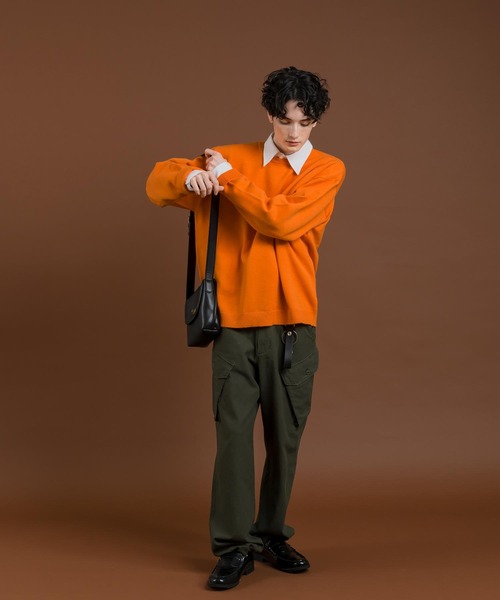 MUHET（ミュエータ）の「スラントポケットカーゴパンツ（カーゴパンツ・レディース・カーキ/ネイビー・SMALL/LARGE/MEDIUM）」の17枚目の写真